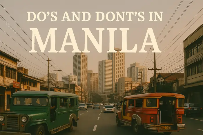Do’s & Don’ts in Manila