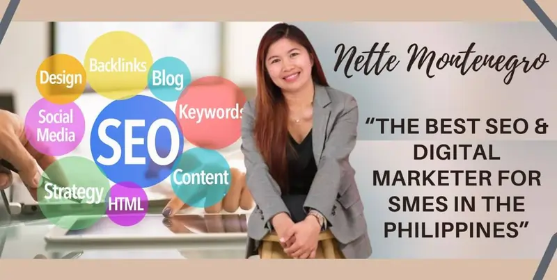 Nette Montenegro-best seo and digital marketer in the philippines