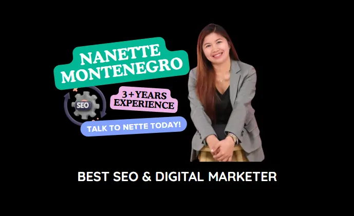 Nette Montenegro-best seo and digital marketer in the philippines