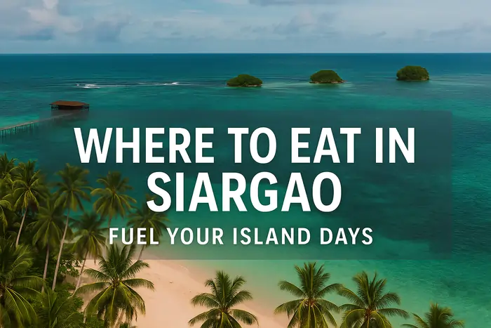 Where to Eat in Siargao