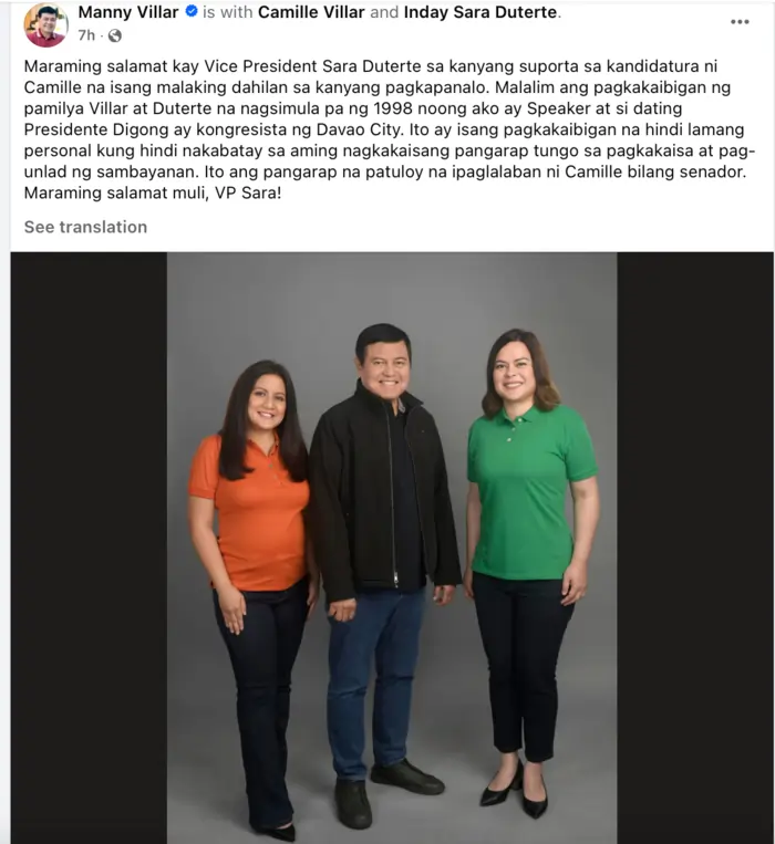 manny villar post