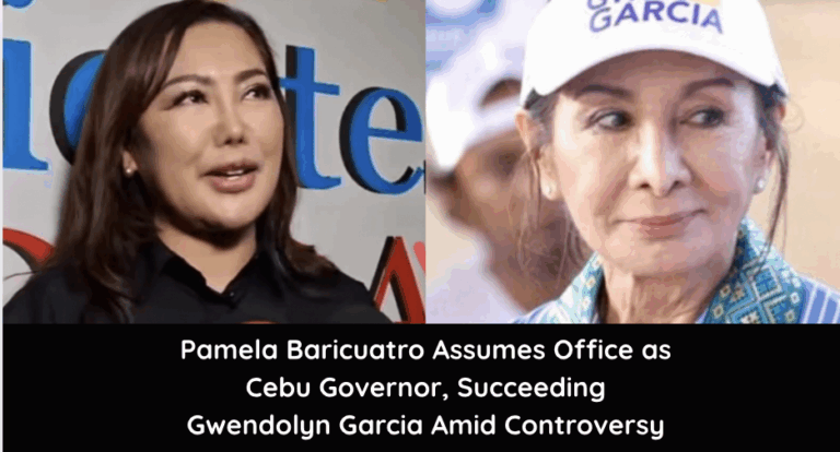 Pam Baricuatro Replaces Gwen Garcia as Cebu Governor
