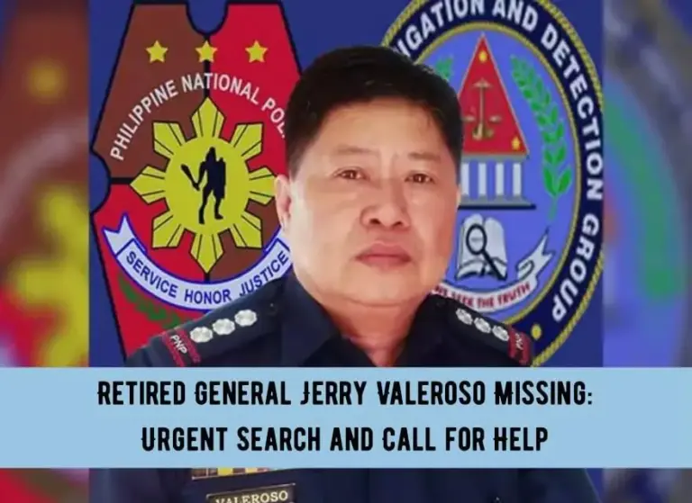 retired general valeroso missing