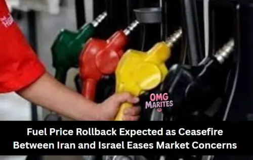 Fuel Price Rollback Expected as Ceasefire
