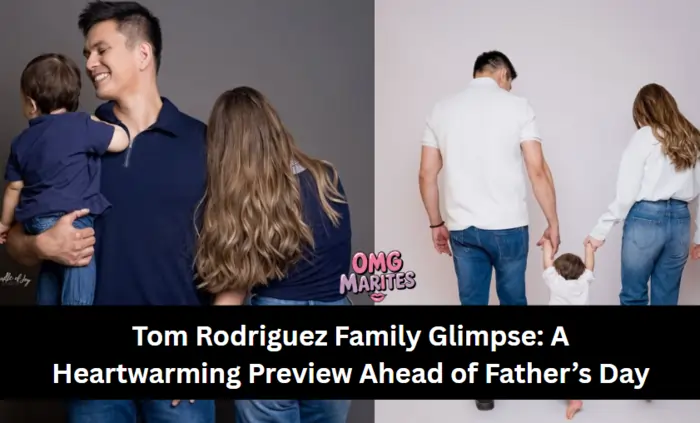 Tom Rodriguez Family Glimpse
