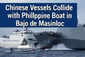 Chinese Vessels Collide
