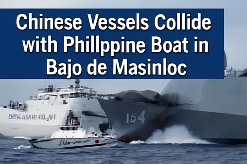 Chinese Vessels Collide