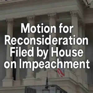 Motion for Reconsideration
