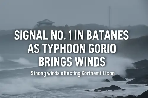 Signal No. 1 in Batanes