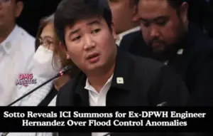 Sotto Reveals ICI Summons
