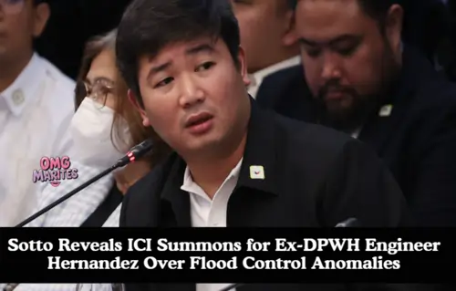 Sotto Reveals ICI Summons
